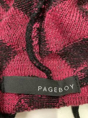 PAGEBOY/ページボーイ/ポンチョ/ジャケット/アウター/レッド/M