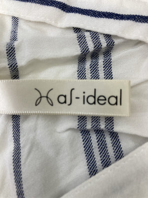 シャツ/ブラウス/トップス/ブルー/L