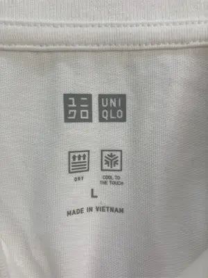 UNIQLO/ユニクロ/ポロシャツ/トップス/ホワイト/L