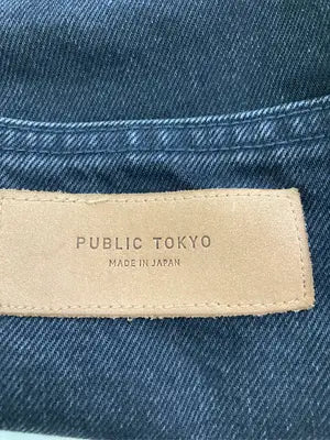 PUBLIC TOKYO/パブリックトウキョウ/デニムパンツ/パンツ/ブラック/1