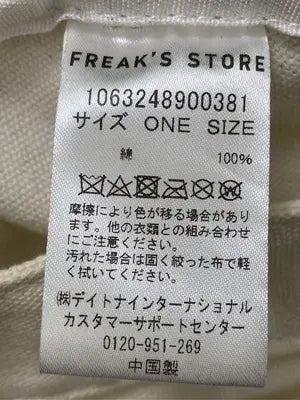 FREAK'S STORE/フリークスストア/ショルダーバッグ/バッグ/アイボリー/ONE SIZE