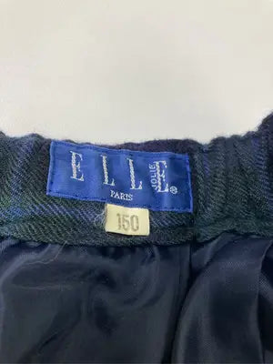 ELLE/エル/ショート/ミニスカート/スカート/ネイビー/150