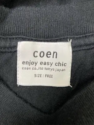 coen/コーエン/ワンピース/ワンピース/ドレス/ブラック/FREE
