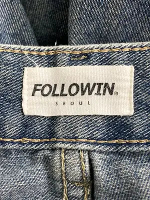 FOLLOWIN/フォロウィン/カーゴパンツ/パンツ/ブルー/S