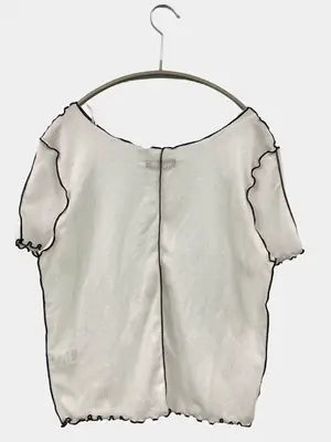 NOWNOW/ナウナウ/Tシャツ/カットソー/トップス/ホワイト/L