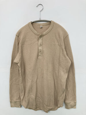 UNIQLO/ユニクロ/Tシャツ/カットソー/トップス/ベージュ/M