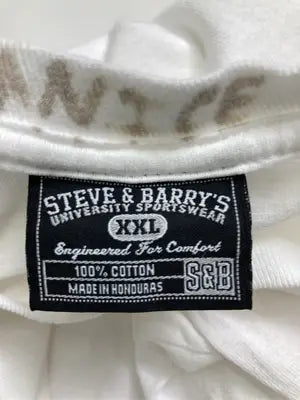 STEVE AND BARRY'S/Tシャツ/カットソー/トップス/ホワイト/XXL