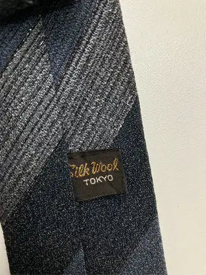 Silk Wool TOKYO/ネクタイ/ファッション雑貨/ネイビー