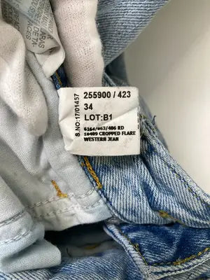 ZARA BASIC/ザラベーシック/デニムパンツ/パンツ/ブルー/EUR 34