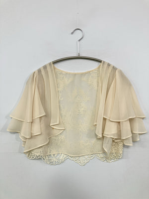 カーディガン/ボレロ/トップス/アイボリー/38