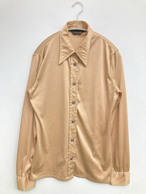 シャツ/ブラウス/トップス/ブラウン/50