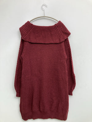 axes femme/アクシーズファム/ニット/セーター/トップス/レッド/M