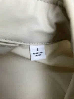 UNIQLO/ユニクロ/ステンカラーコート/ジャケット/アウター/ベージュ/S