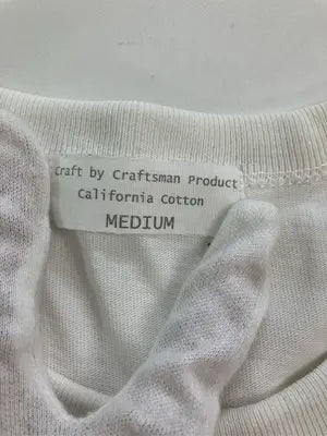 Tシャツ/カットソー/トップス/ホワイト/MEDIUM