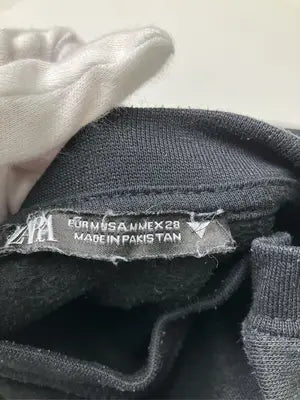 ZARA/ザラ/スウェット/トップス/ブラック/USA M