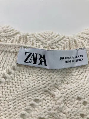 ZARA/ザラ/カーディガン/ボレロ/トップス/アイボリー/M