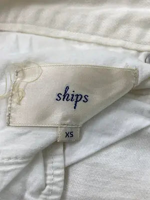 SHIPS/シップス/デニムパンツ/パンツ/アイボリー/XS