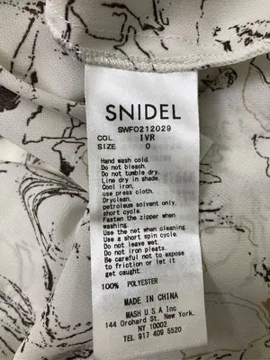 SNIDEL/スナイデル/ワンピース/ワンピース/ドレス/アイボリー/0