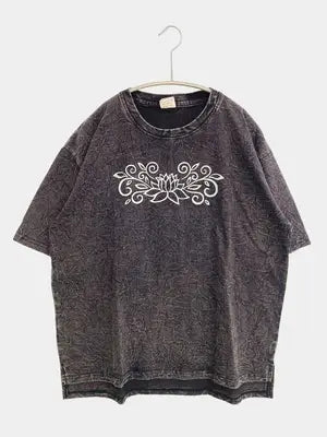 Bamboo/Tシャツ/カットソー/トップス/ブラック
