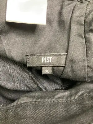 PLST/プラステ/スラックス/パンツ/ブラック/XL