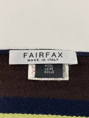 FAIRFAX/フェアファックス/マフラー/ファッション雑貨/ネイビー