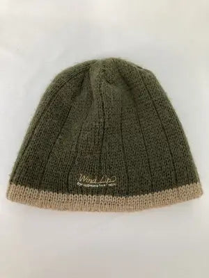 WIND LIP/ニットキャップ/ビーニー/帽子/グリーン