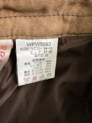 URBAN NOW/アーバンナウ/その他パンツ/パンツ/ブラウン/ウエスト64～70    ヒップ87～95　　股下25