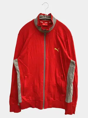 PUMA/プーマ/ジャージ/トラックジャケット/トップス/レッド/O
