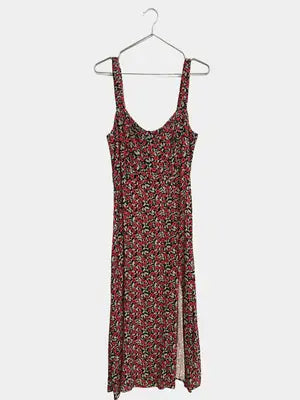 ZARA/ザラ/ワンピース/ワンピース/ドレス/レッド/USA M