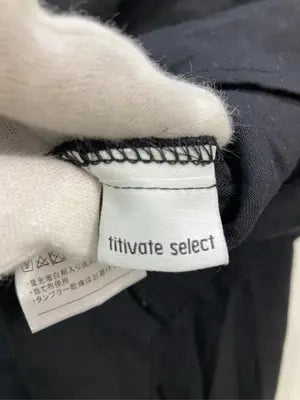 titivate select/ティティベイトセレクト/シャツ/ブラウス/トップス/ブラック/M