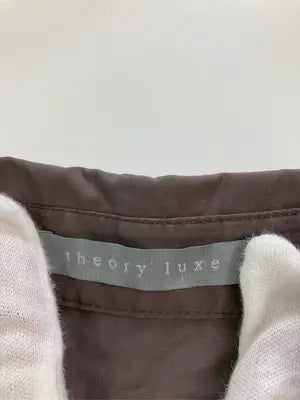 theory luxe/シャツ/ブラウス/トップス/ブラウン/040