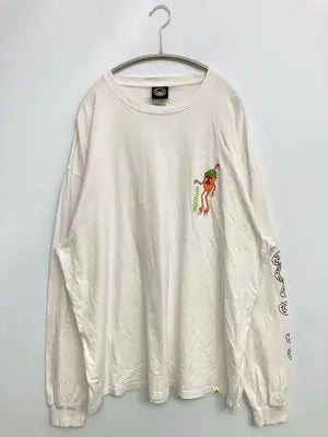 toy machine/トイマシーン/Tシャツ/カットソー/トップス/ホワイト/XL