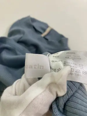 Leahmatin/Tシャツ/カットソー/トップス/スカイブルー/M   バスト79～87   身長154～162