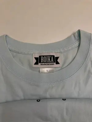 ROIKA/Tシャツ/カットソー/トップス/スカイブルー/L