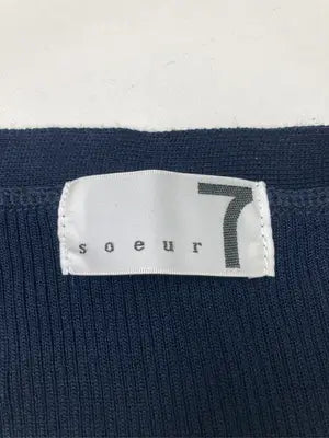 soeur7/スールセブン/カーディガン/ボレロ/トップス/ネイビー/9号