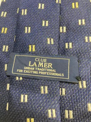 CLUB LAMER/ネクタイ/ファッション雑貨/ネイビー