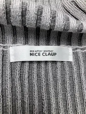 NICE CLAUP/ナイスクラップ/ニット/セーター/トップス/グレー/F