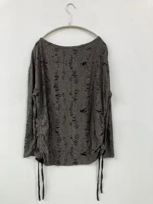 Tシャツ/カットソー/トップス/グレー/M