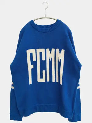 FCMM/エフシーエムエム/ニット/セーター/トップス/ブルー/M