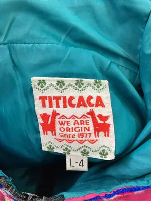 TITICACA/チチカカ/ダウンベスト/ジャケット/アウター/ピンク/L-4