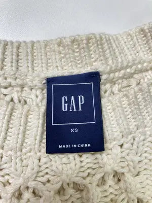 GAP/ギャップ/ニット/セーター/トップス/アイボリー/XS
