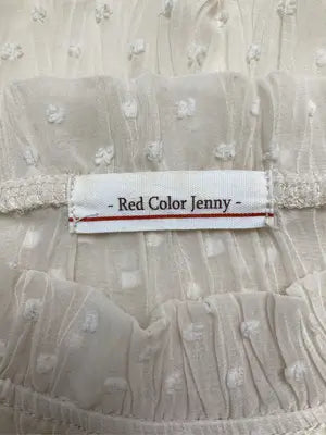 Red Color Jenny/シャツ/ブラウス/トップス/アイボリー/M
