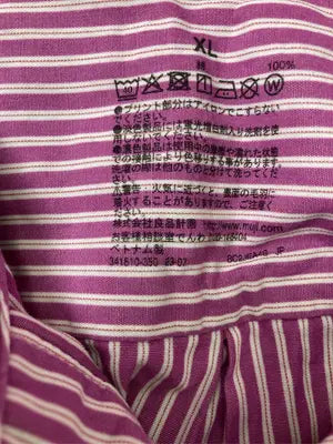 無印良品/ムジルシリョウヒン/シャツ/ブラウス/トップス/ピンク/XL