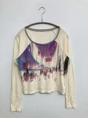 ROXY/ロキシー/Tシャツ/カットソー/トップス/ホワイト