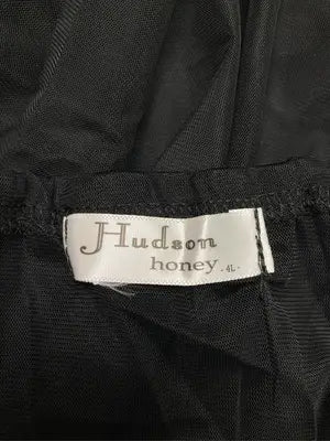 Hudson honey/ハドソンハニー/キャミソール/トップス/ブラック/4L