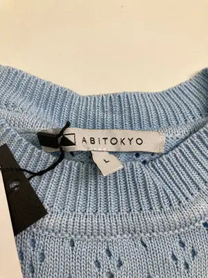 ABITOKYO/アビトーキョー/ニット/セーター/トップス/スカイブルー/L