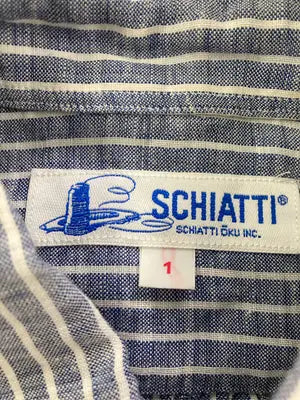 SCHIATTI/シャツワンピース/ワンピース/ドレス/ブルー/1