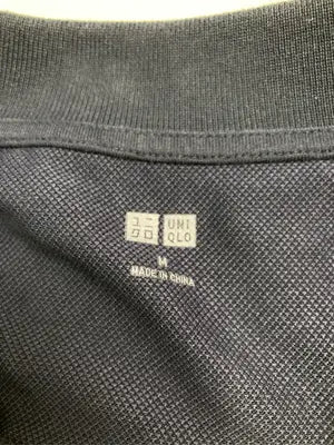 UNIQLO/ユニクロ/ポロシャツ/トップス/ネイビー/M