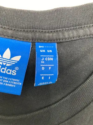 adidas/アディダス/Tシャツ/カットソー/トップス/ブラック/M
