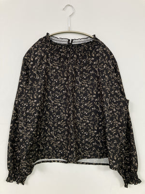 ehka sopo/エヘカソポ/シャツ/ブラウス/トップス/ブラック/F